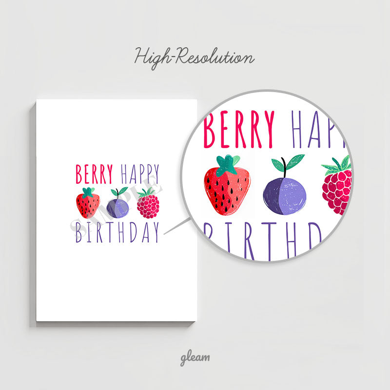 Birthday Card – Berry Happy Birthday