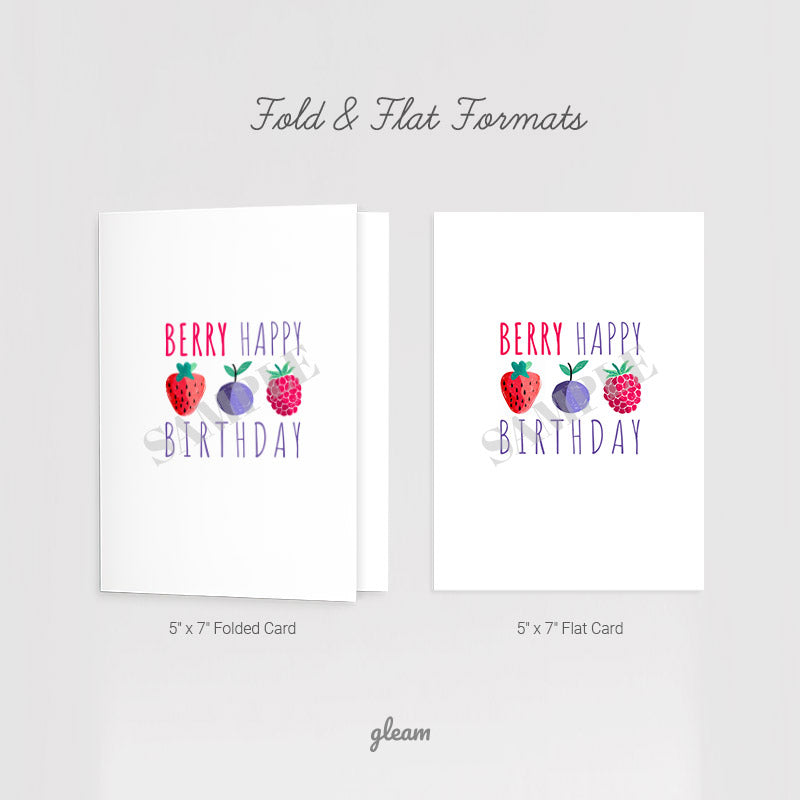 Birthday Card – Berry Happy Birthday
