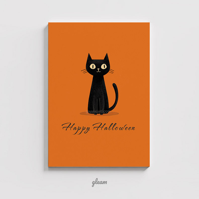 Halloween Card – Black Cat
