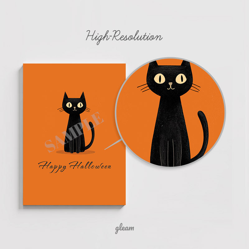 Halloween Card – Black Cat