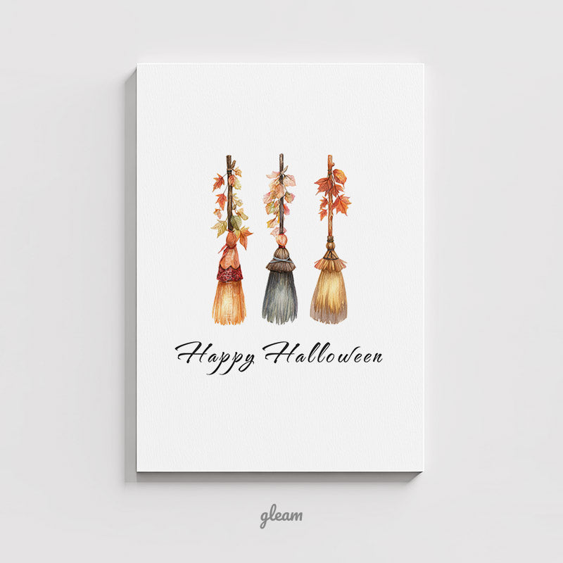 Halloween Card – Broomstick