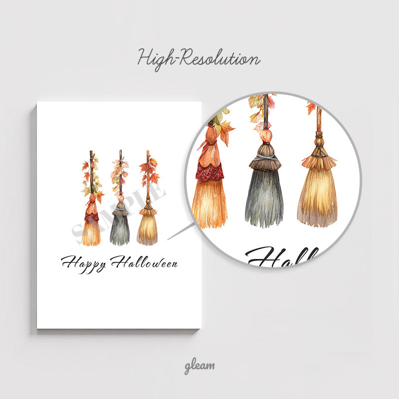 Halloween Card – Broomstick
