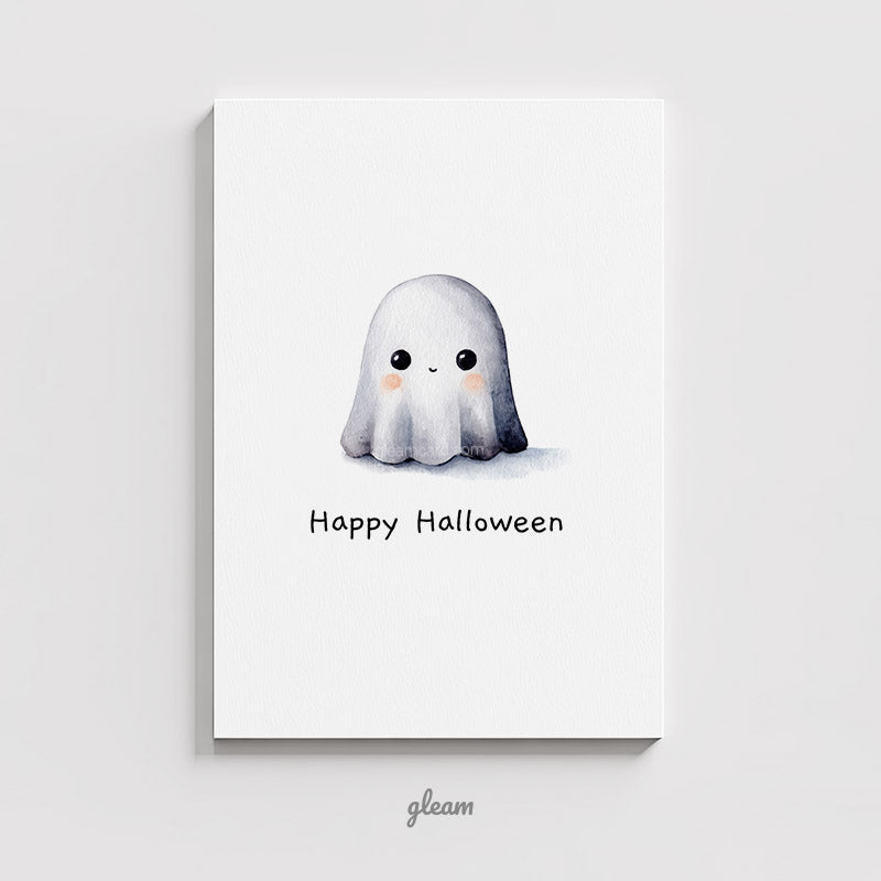 Halloween Card – Cute Ghost