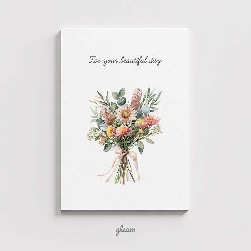 Birthday Card – Joyful Bouquet