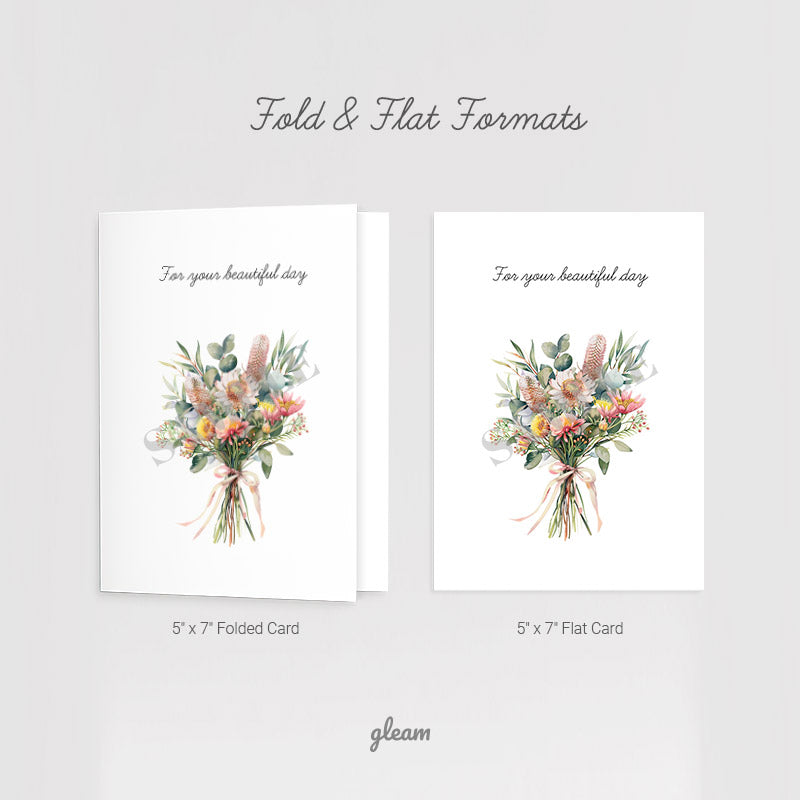 Birthday Card – Joyful Bouquet