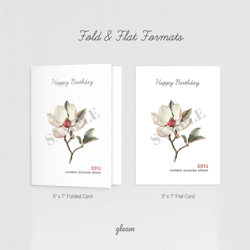 Birthday Card – ESTJ Magnolia
