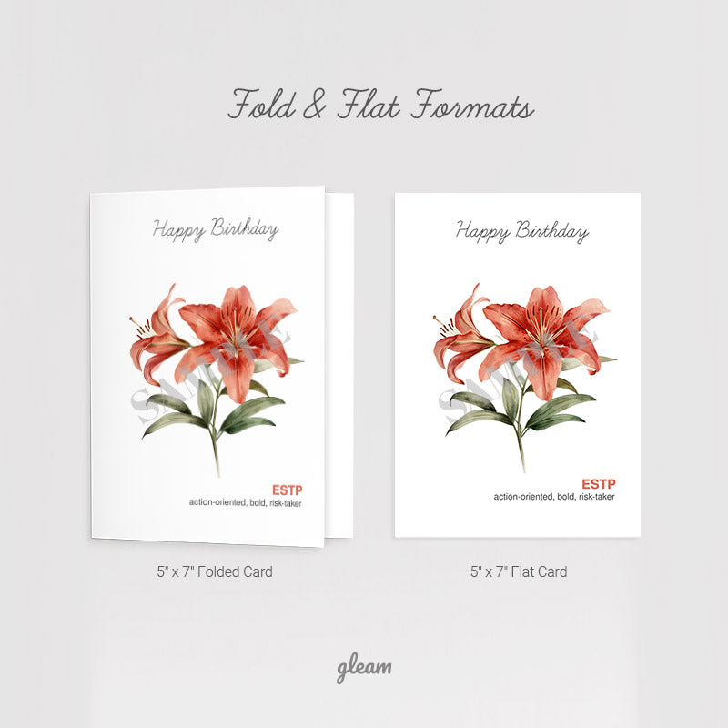 Birthday Card – ESTP Lily