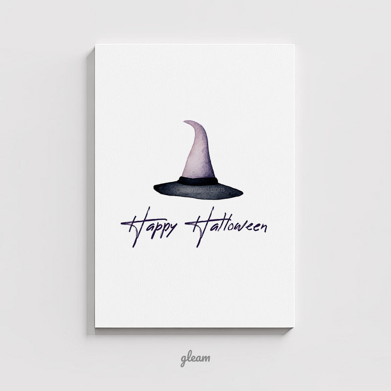 Halloween Card – Witch Hat Design