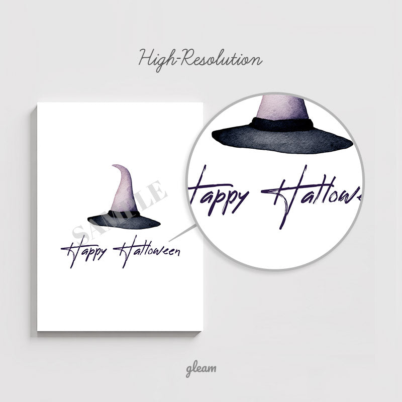 Halloween Card – Witch Hat Design