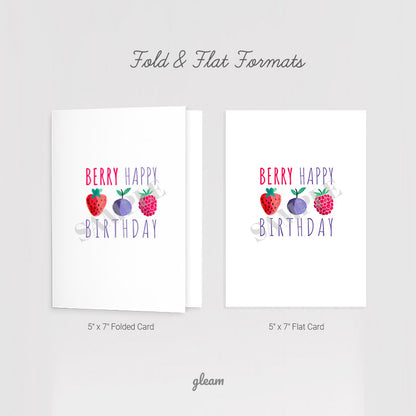 Birthday Card – Berry Happy Birthday