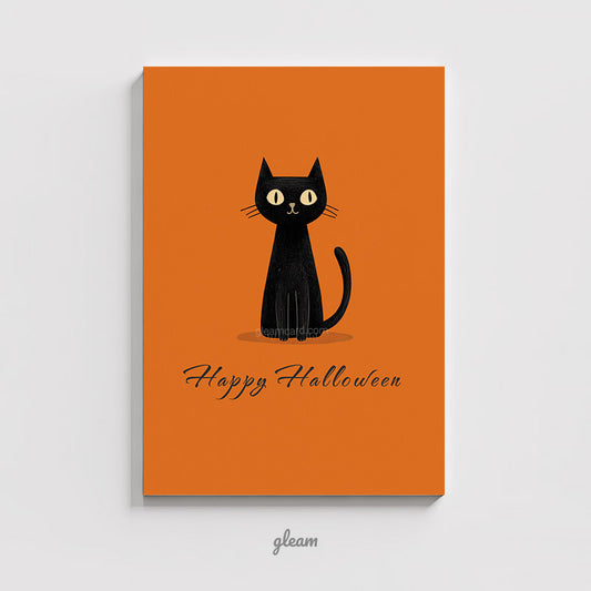 Halloween Card – Black Cat