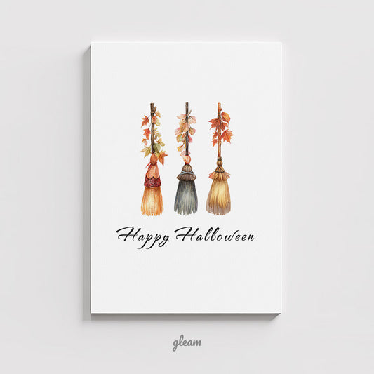 Halloween Card – Broomstick