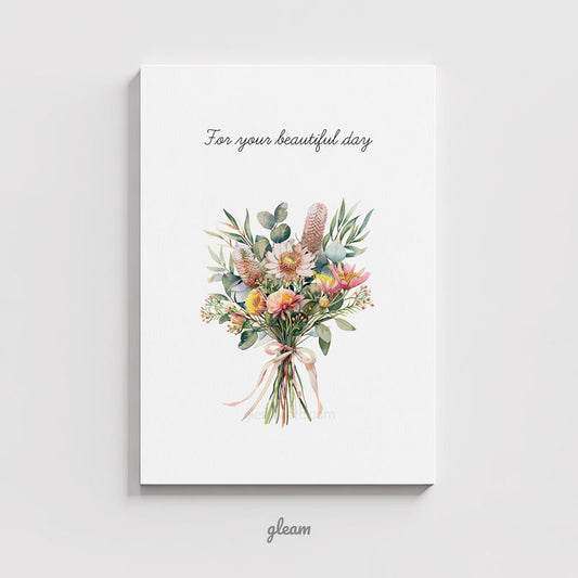Birthday Card – Joyful Bouquet