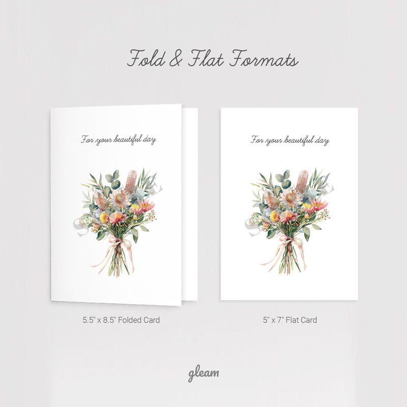 Birthday Card – Joyful Bouquet