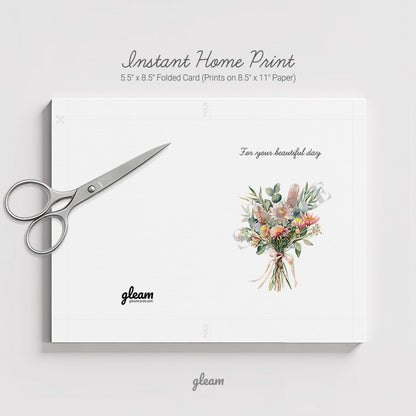 Birthday Card – Joyful Bouquet