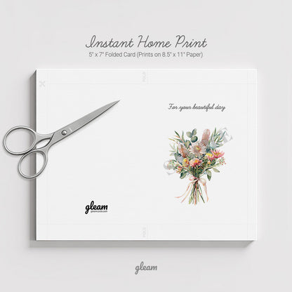 Birthday Card – Joyful Bouquet