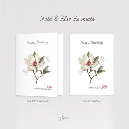 Birthday Card – ESTJ Magnolia