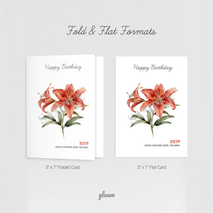 Birthday Card – ESTP Lily