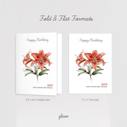 Birthday Card – ESTP Lily