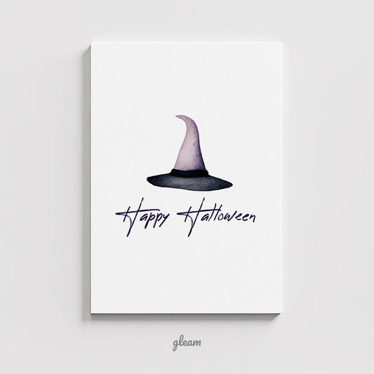 Halloween Card – Witch Hat Design