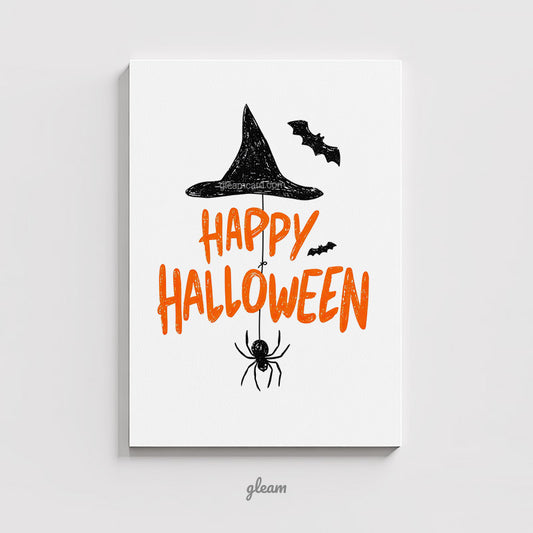Halloween Card – Witch Hat with Spider